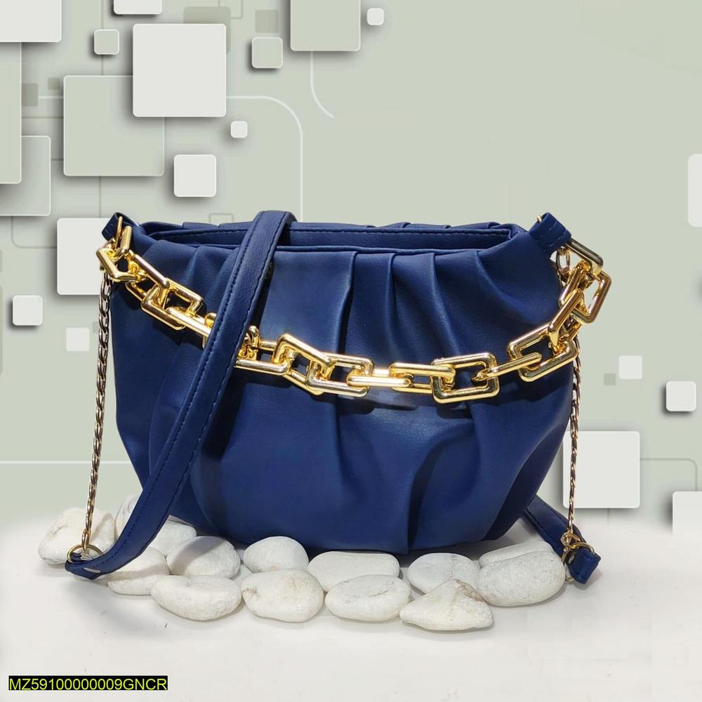 Women's Plain Saddle Crossbody Bag