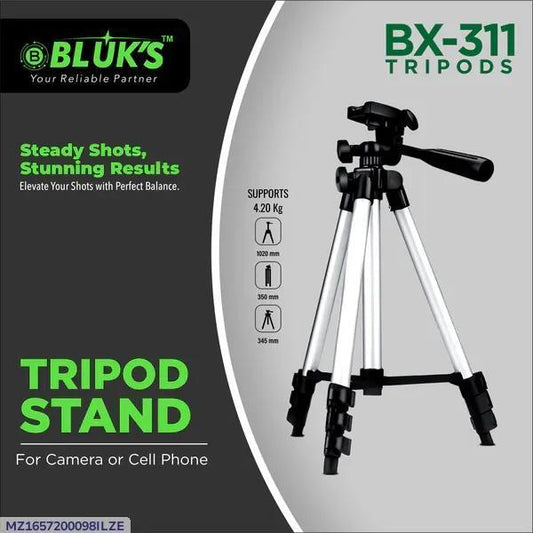 Versatile Tripod Stand for Multiple Shooting Angles - BX-311